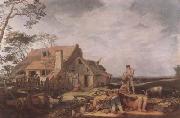 BLOEMAERT, Abraham Landscape with Peasants Resting (mk08) oil painting reproduction